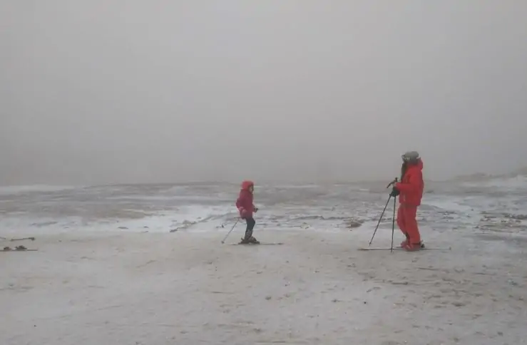 neve na serra da estrela - nacionalidade portuguesa