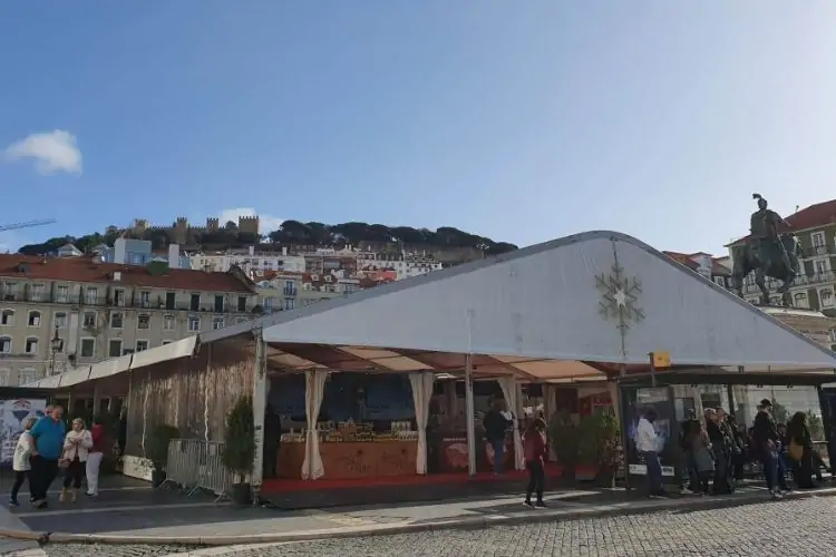 Mercado da Baixa em Lisboa 