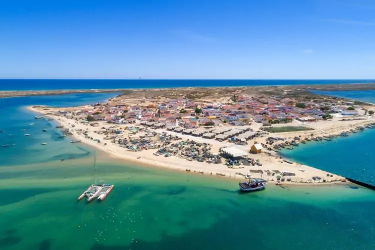 Ilha da Culatra em Portugal