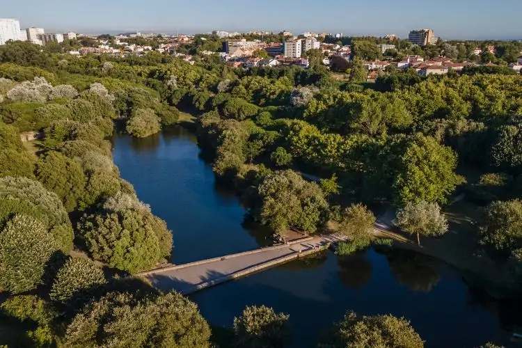 Parque da cidade de Porto